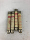 Shawmut TRS15R Time Delay Fuse 15 Amp - Lot of 4