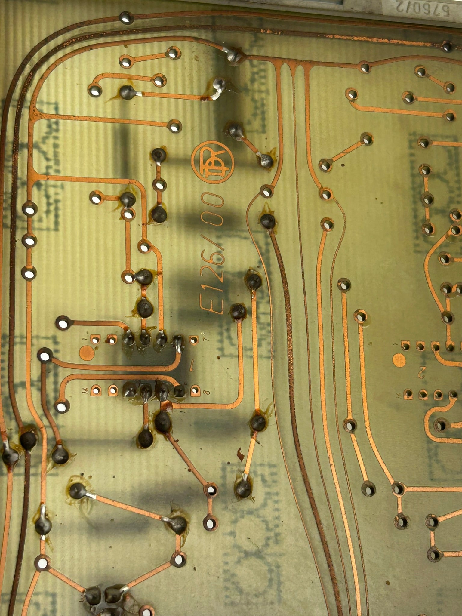 Barmag Electronic E126/00 Circuit Board with 1 Relay E126-00