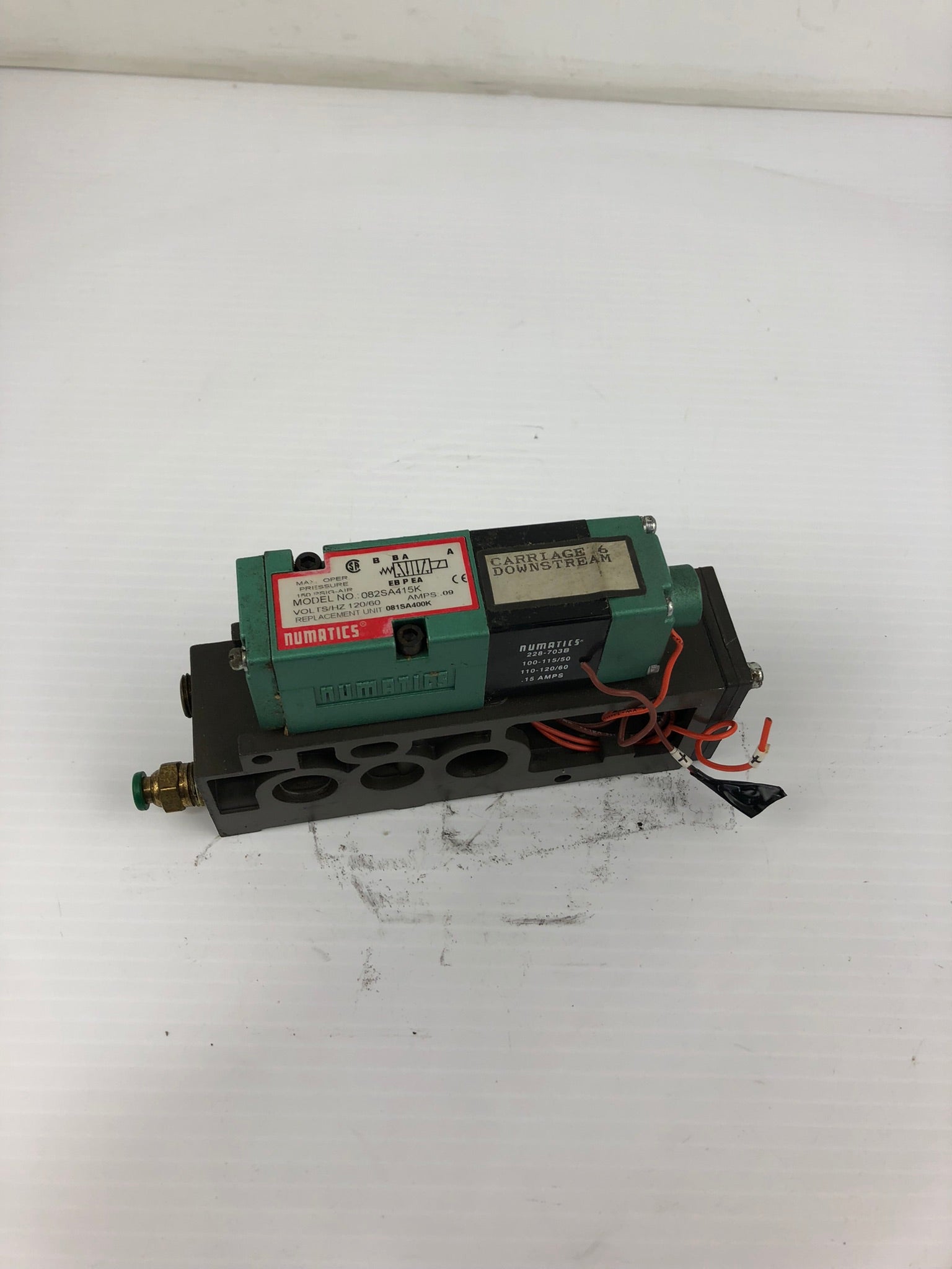 Numatics 082SA415K Solenoid Valve