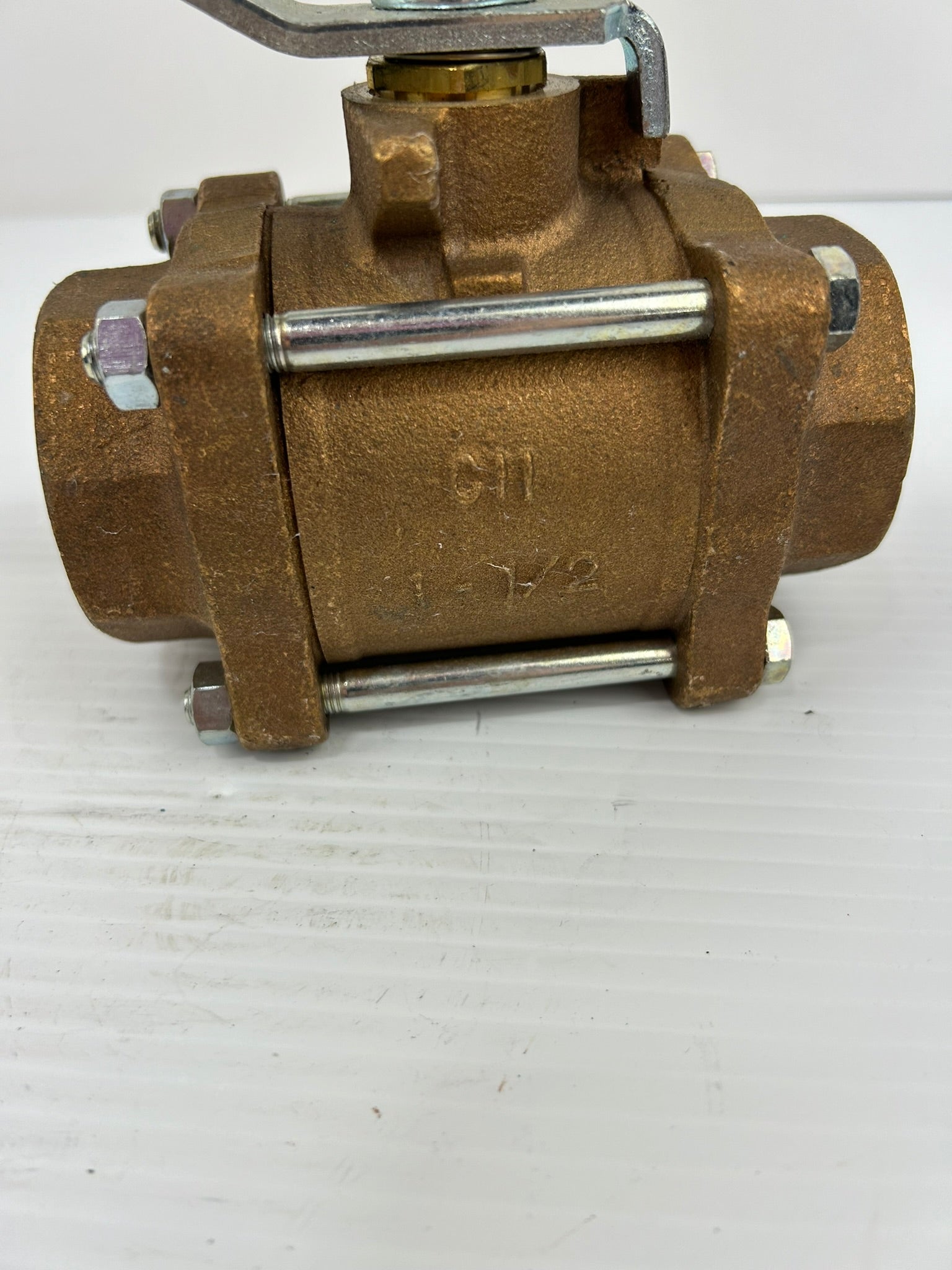 Apollo 400 W0G Brass Valve with Handle 1-1/2"