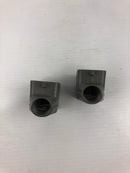 Harting HAN 2-1/4" Connector Housing Only - Lot of 2