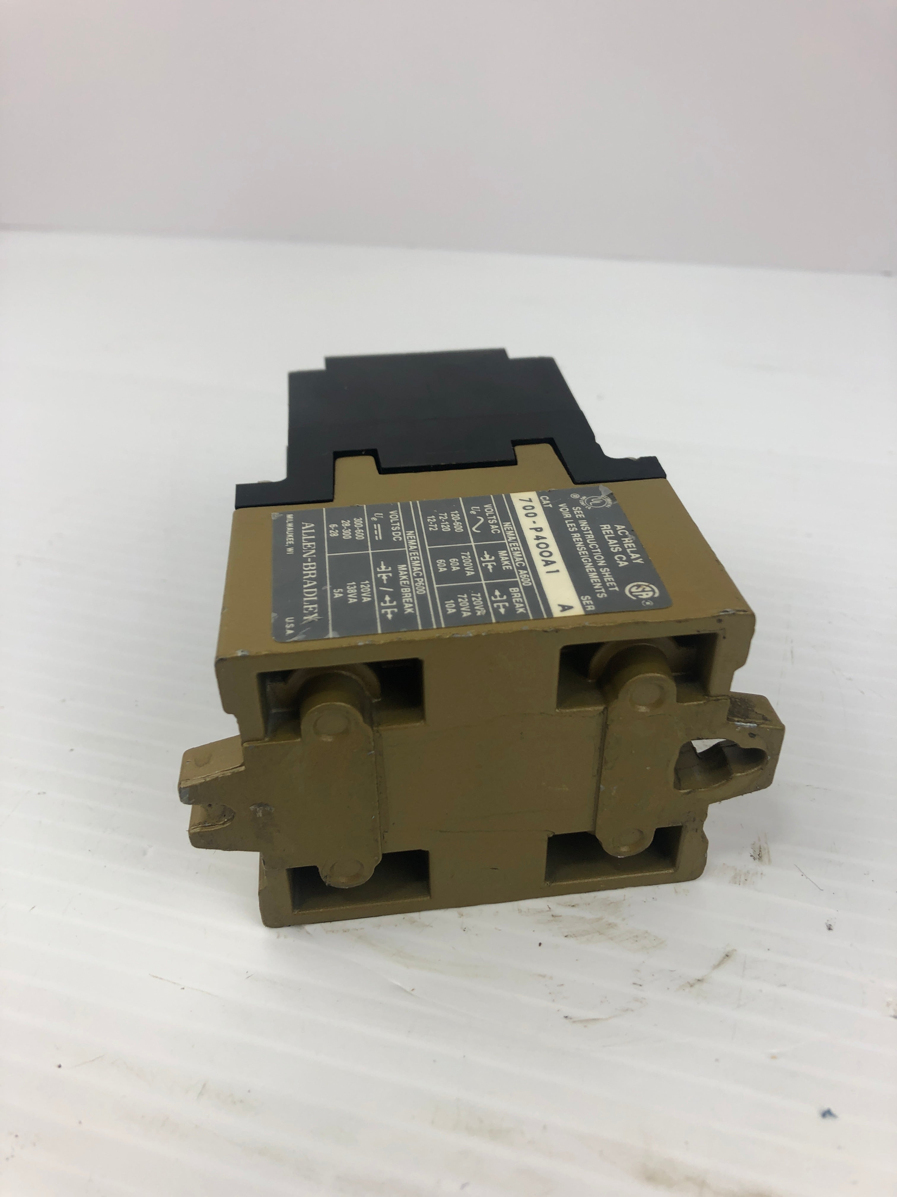 Allen-Bradley 700-P400A1 AC Relay Series A