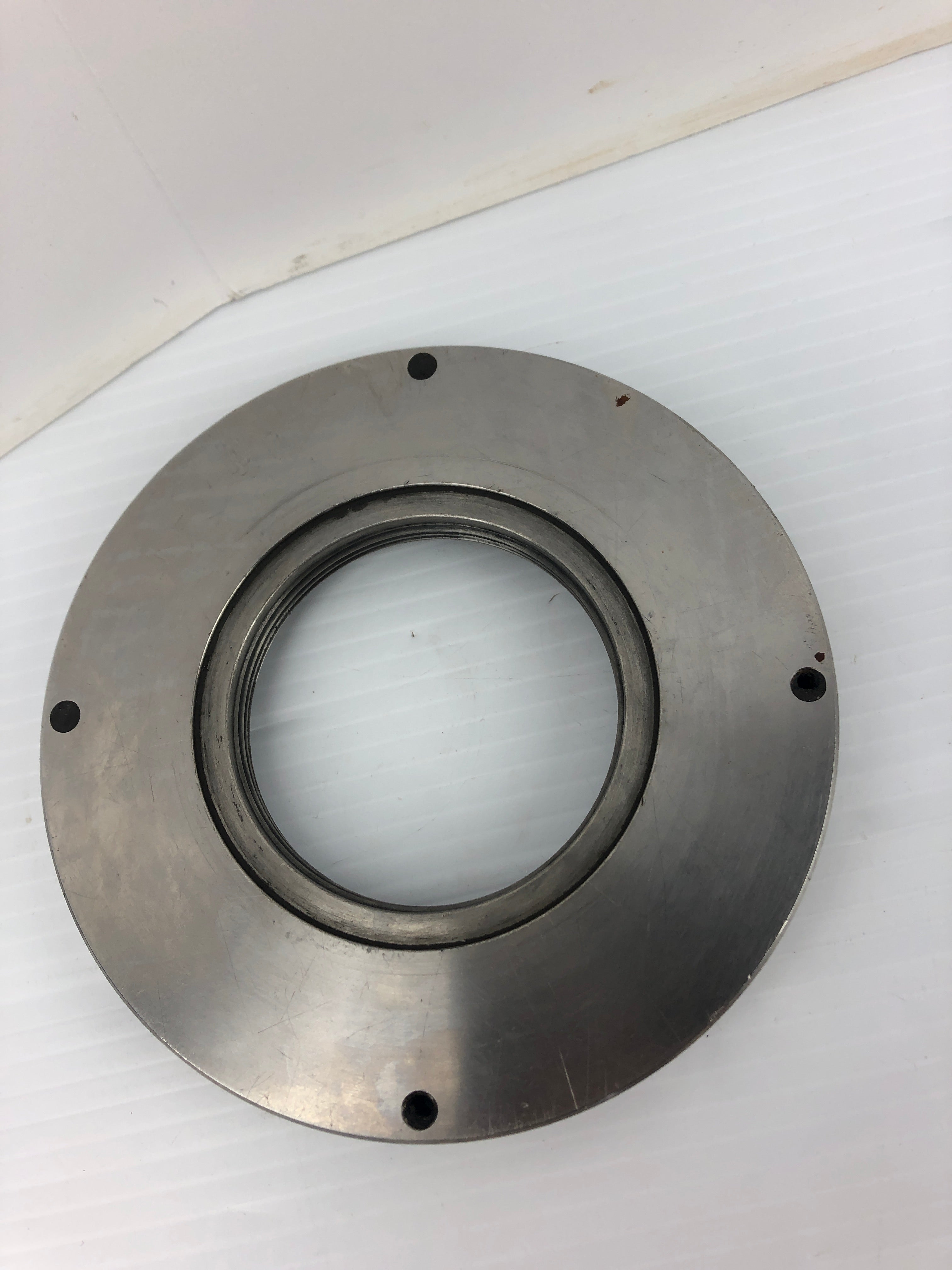 Threaded Metal Flange A-0048-B 16725 6.0" OD 2.915" ID 5.10" Inside Rim: 5.10"