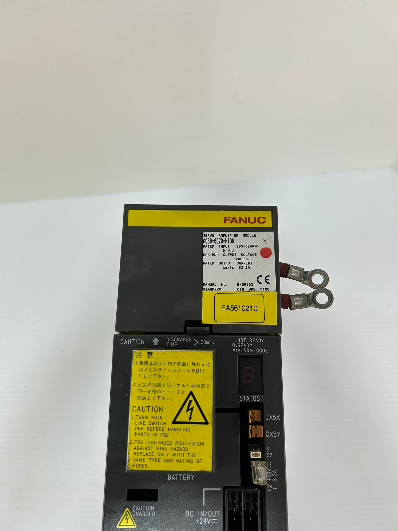 Fanuc A06B-6079-H106 Servo Amplifier Module 1 Axis 230V CNC Drive