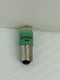 Ledtronics Mini Green LED Lamp Light Bulb 24V - Lot of 8