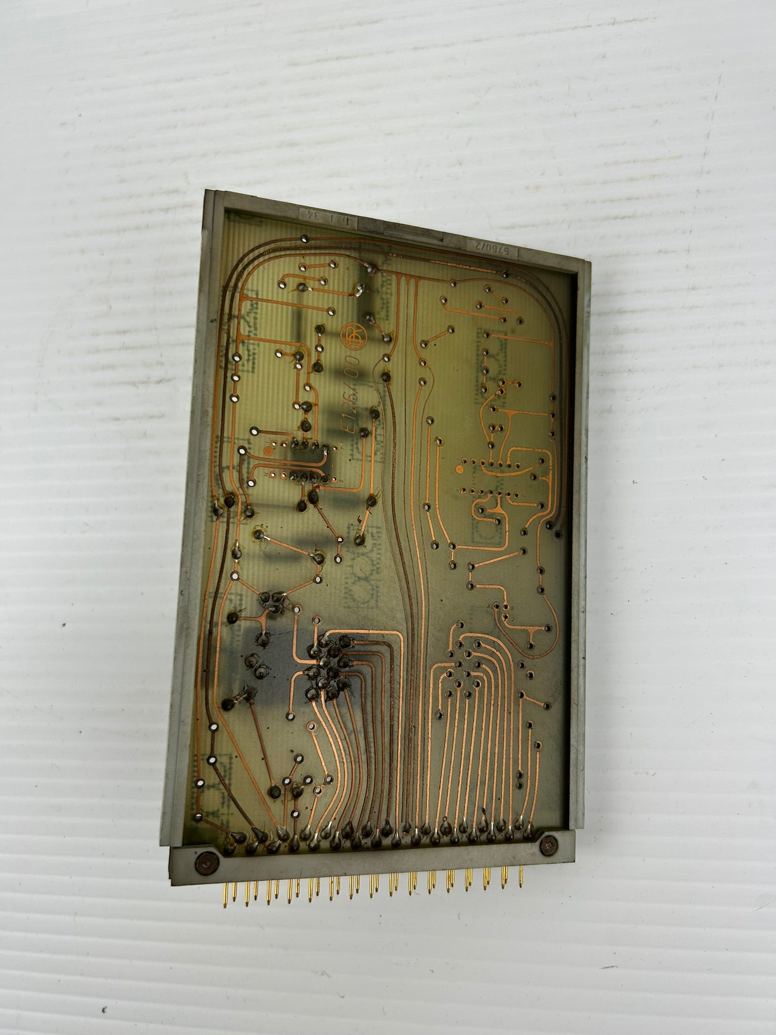 Barmag Electronic E126/00 Circuit Board with 1 Relay E126-00