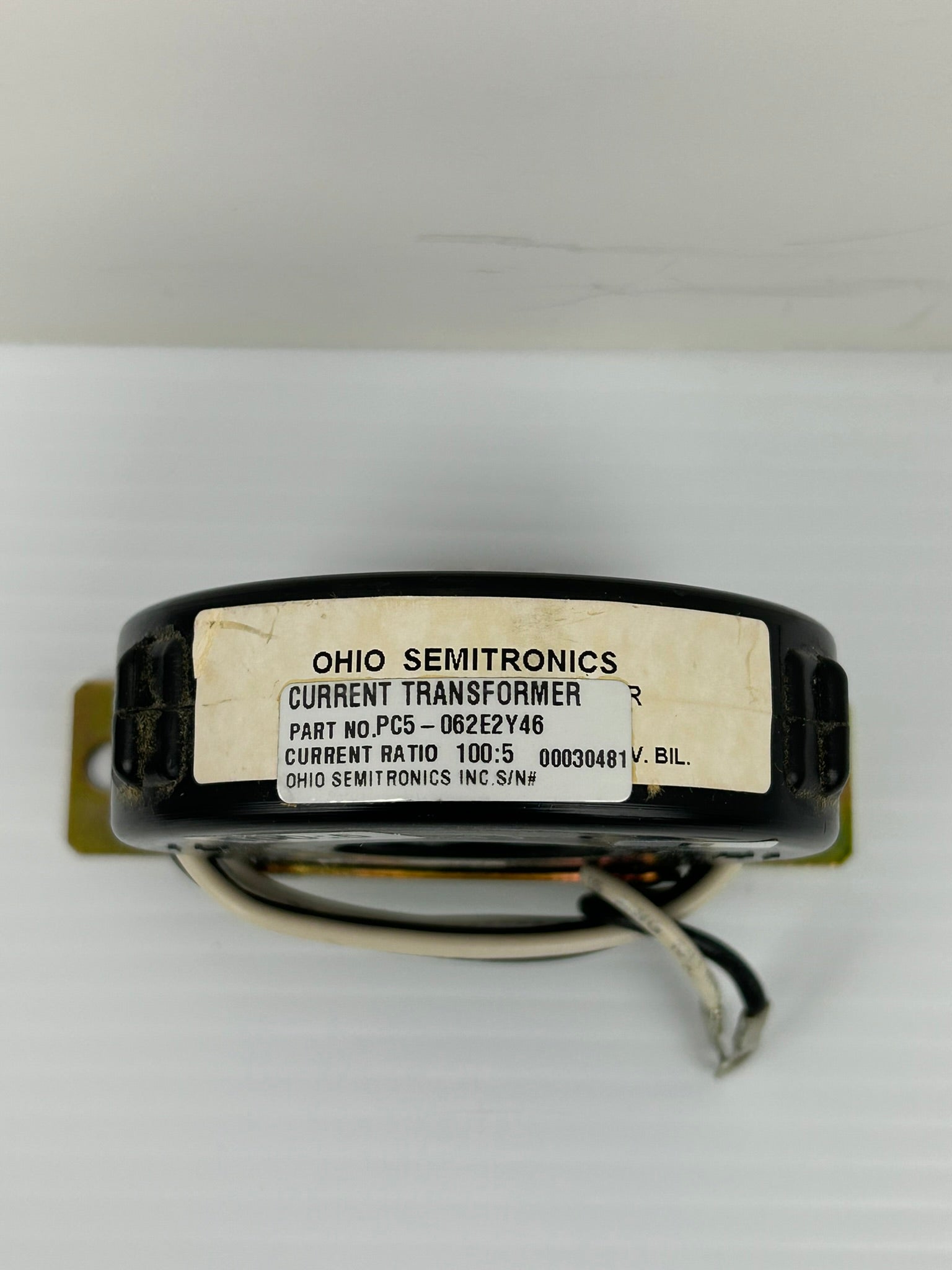 Ohio Semitronics PC5-062E2Y46 Current Transformer Ratio 100:5