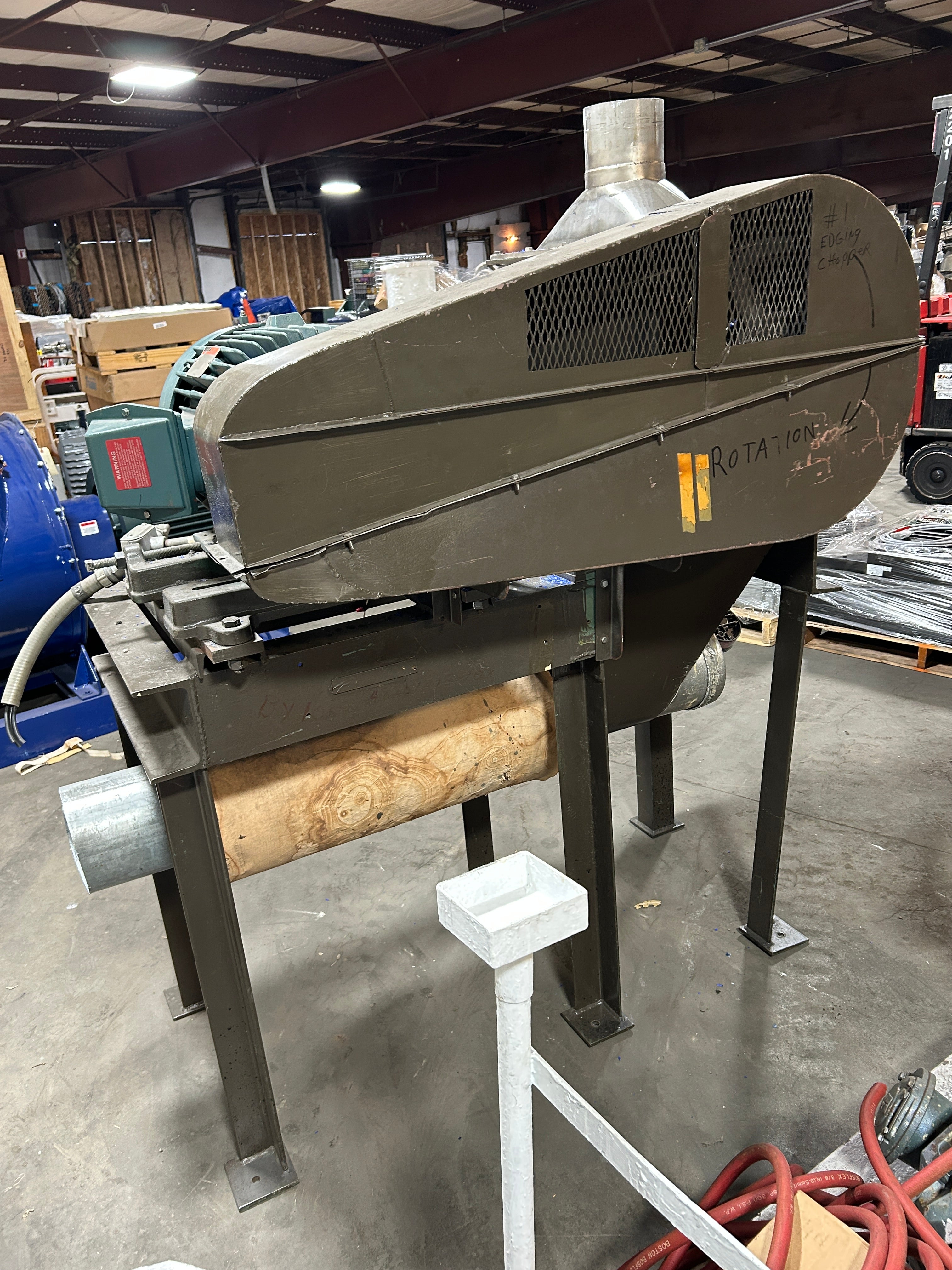Sprout Waldron BR-14X18 Edge Chopper with 25HP Reliance Motor