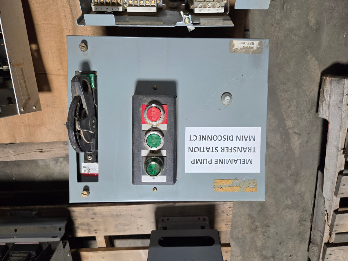 Allen-Bradley MCC Bucket 2113B 15HP Size 2 FVNR 3PH 480V 50A Breaker With Door