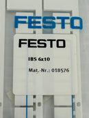 Festo IBS 6X10 Inscription Label 018576 - Lot of 19