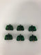 Allen Bradley 800E-2X10 Green Contact Blocks Ser. A 600V 3A - Lot of 6