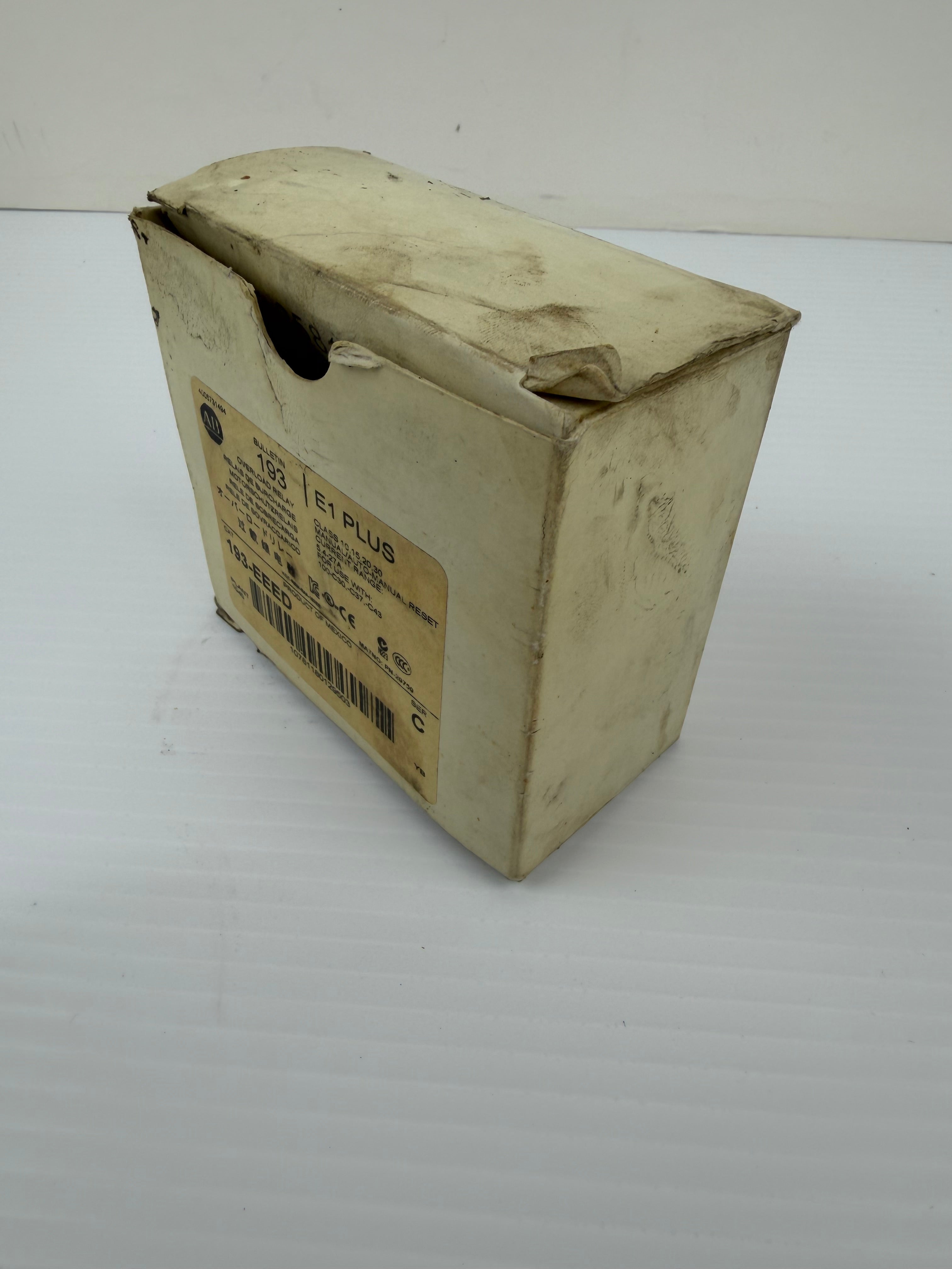 Allen Bradley 193-EEED Overload Relay Series C 5.4-27 Amps