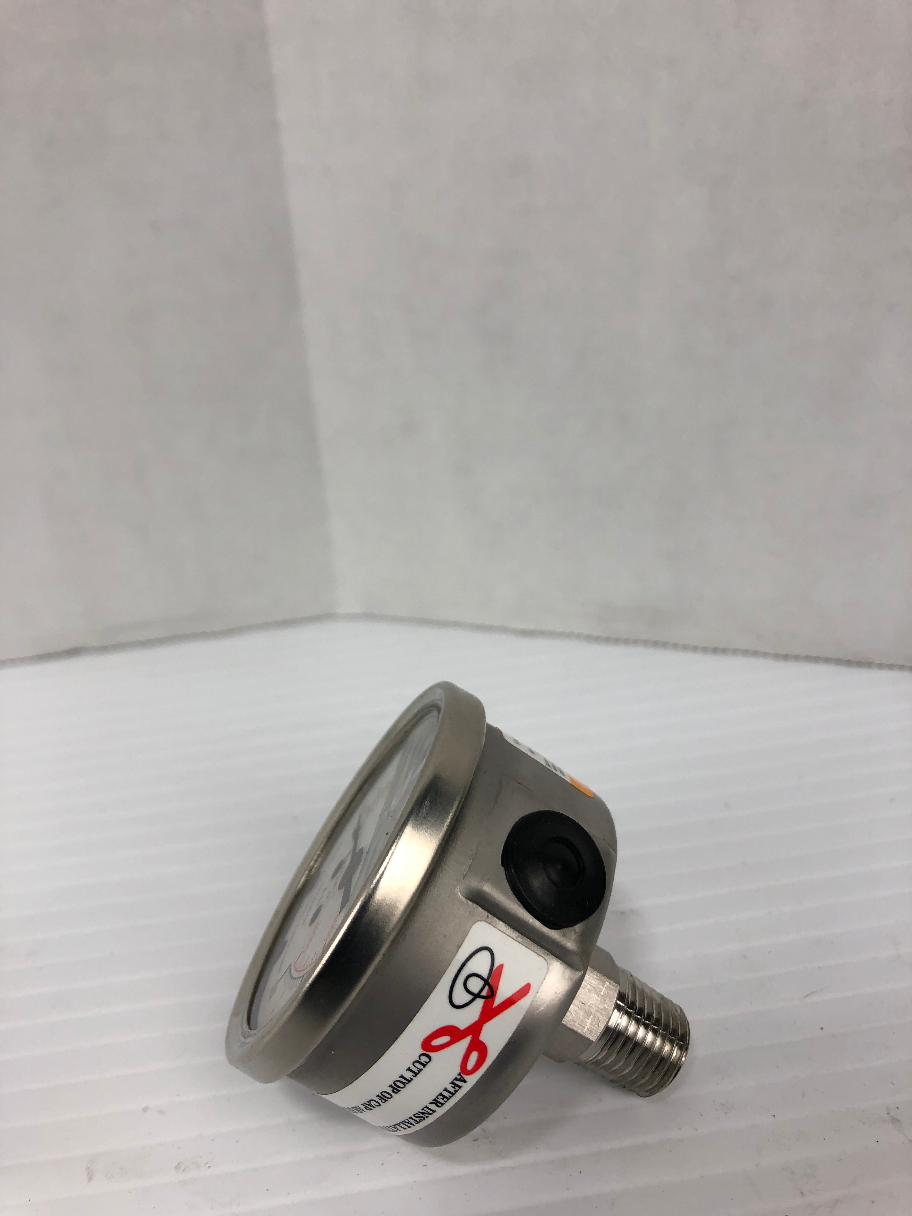 Universal Pressure Gauge 4CFP9 0-3000 PSI 2"