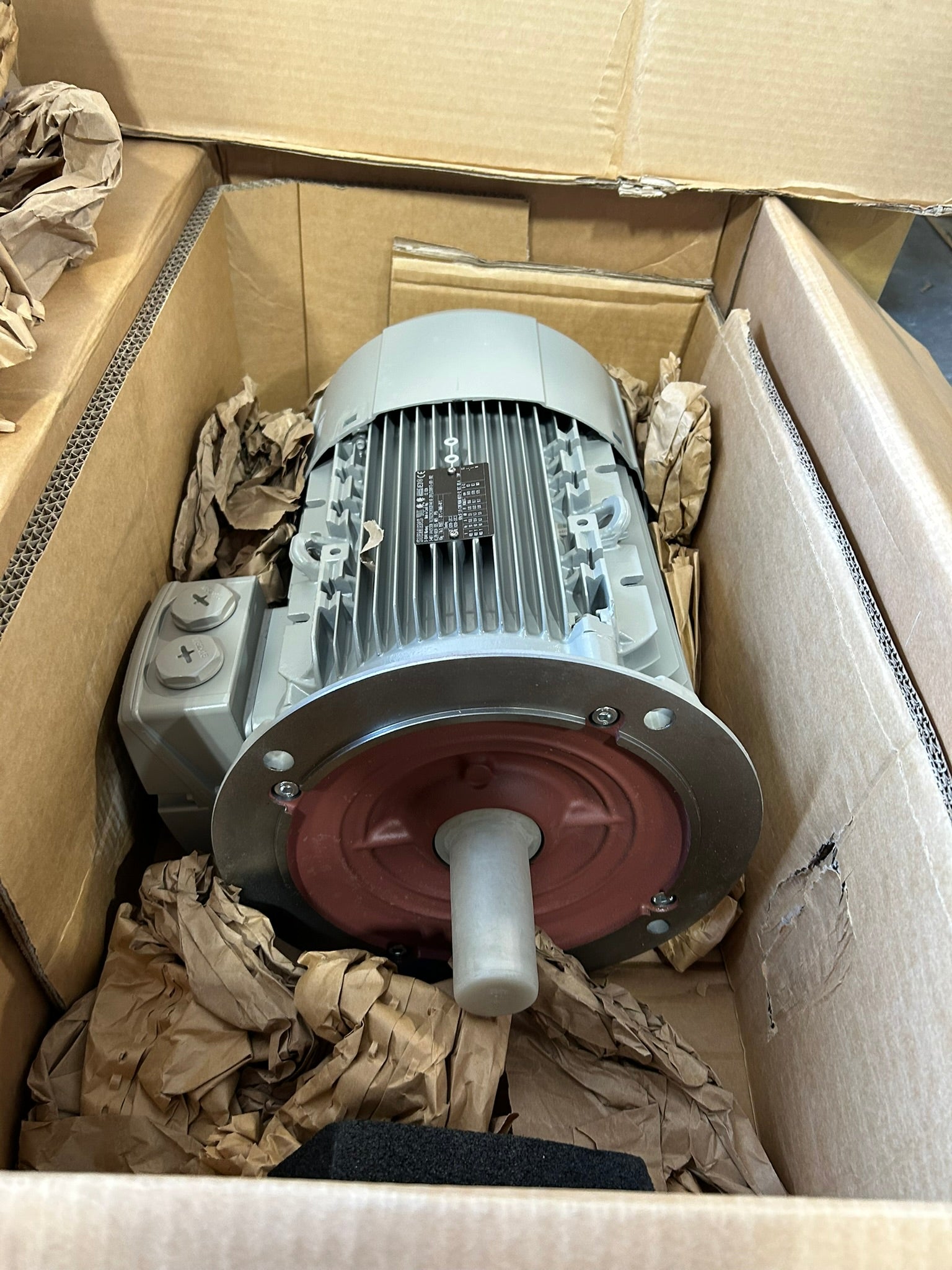 Siemens 1LE10231CB002FA4 7.5HP 460V 3PH TEFC Electric Motor 1AV3130B