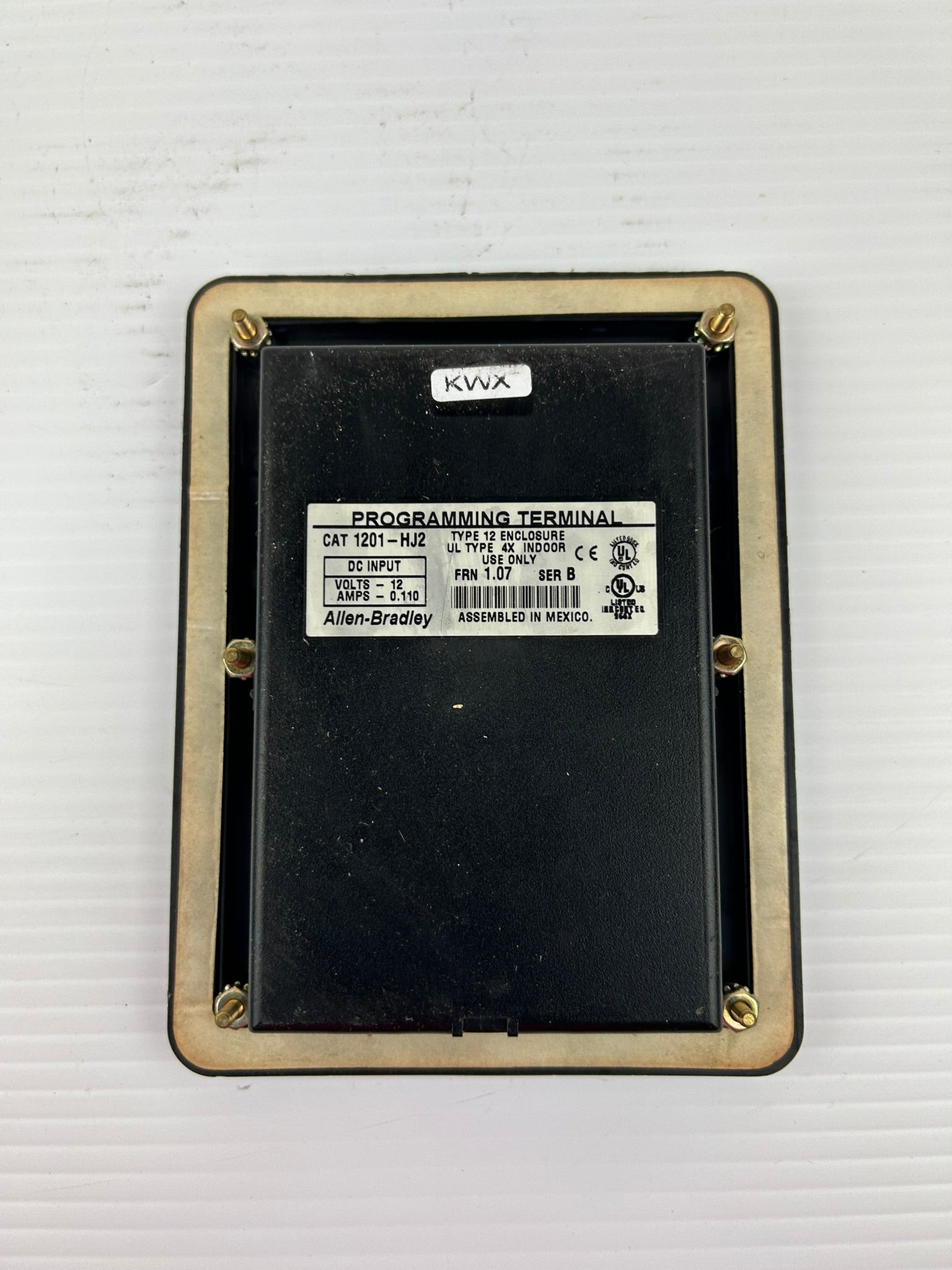 Allen-Bradley 1201-HJ2 Programming Terminal Keypad Series B 1.07 FRN 12V 0.110A