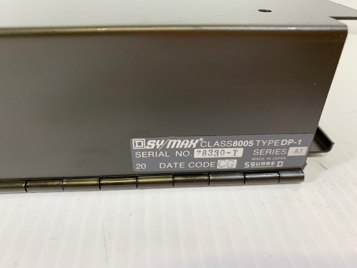 Square D SY/MAX DP-1 8005 Double Plate Series A-1
