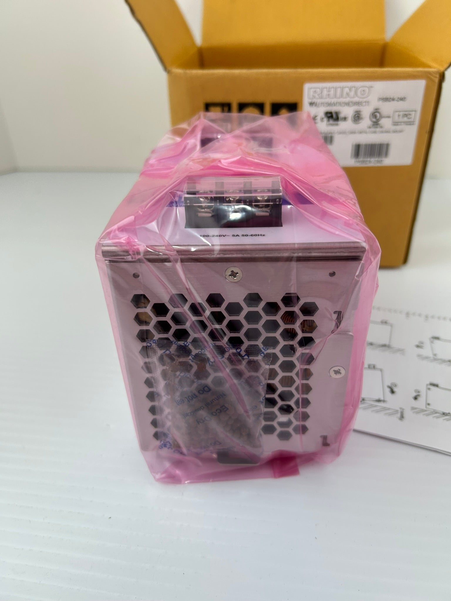 Rhino PSB24-240 Automation Direct Power Supply 24VDC 240W
