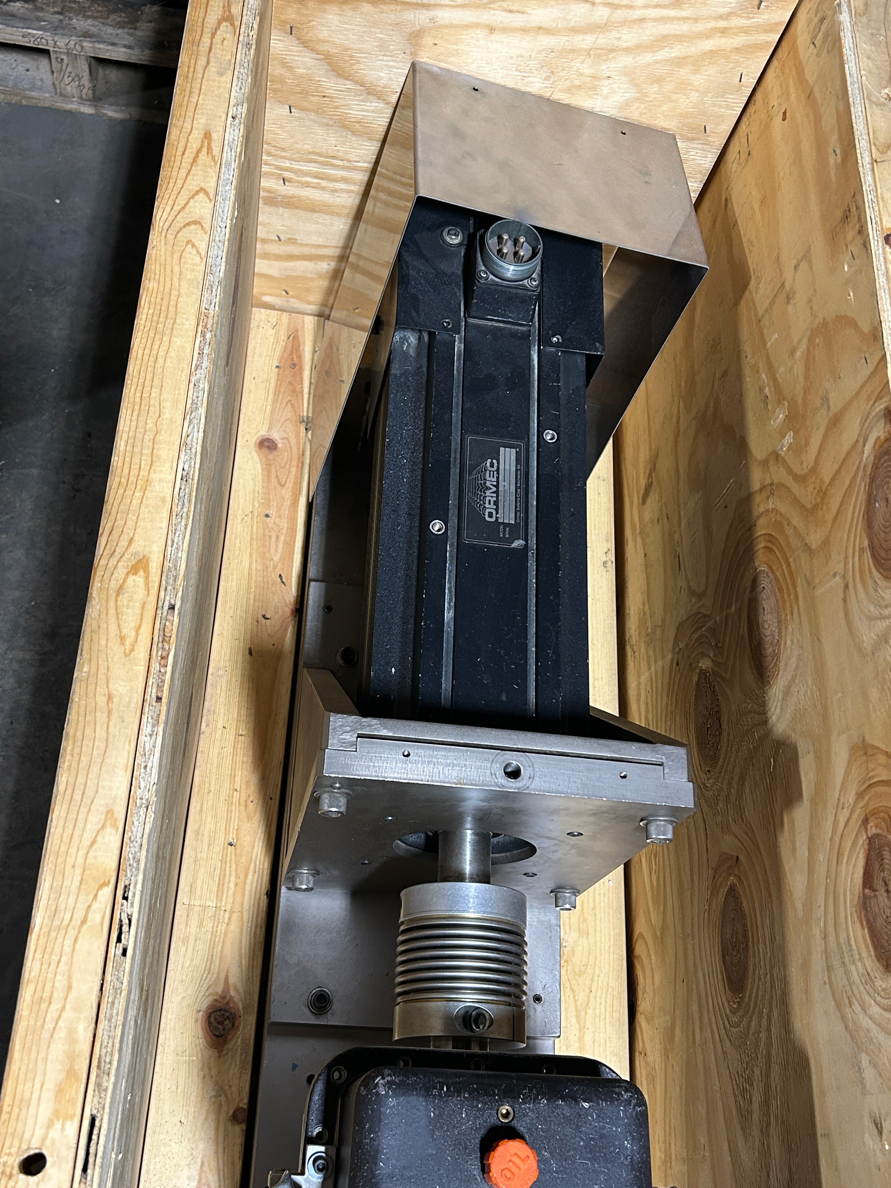 Helical Chop Head Left Hand Chopper with Ormec MAC-C560H/K1A Servo Motor