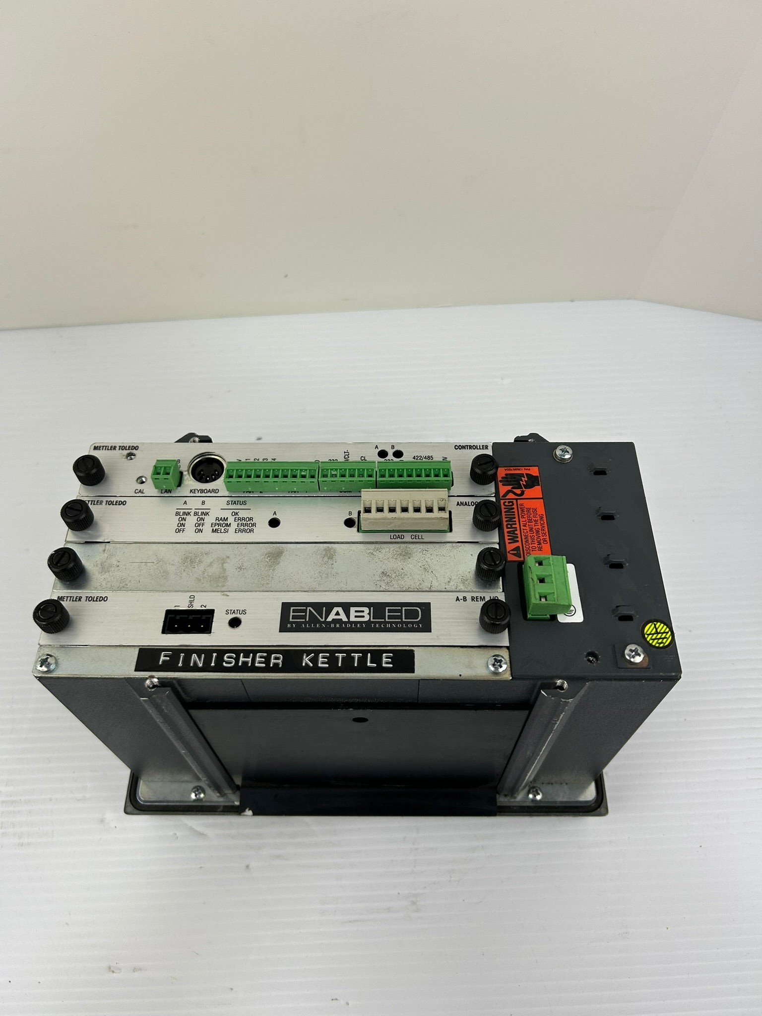 Mettler Toledo JAGUAR Scale Controller Interface Panel JTPA-1600-000 120V