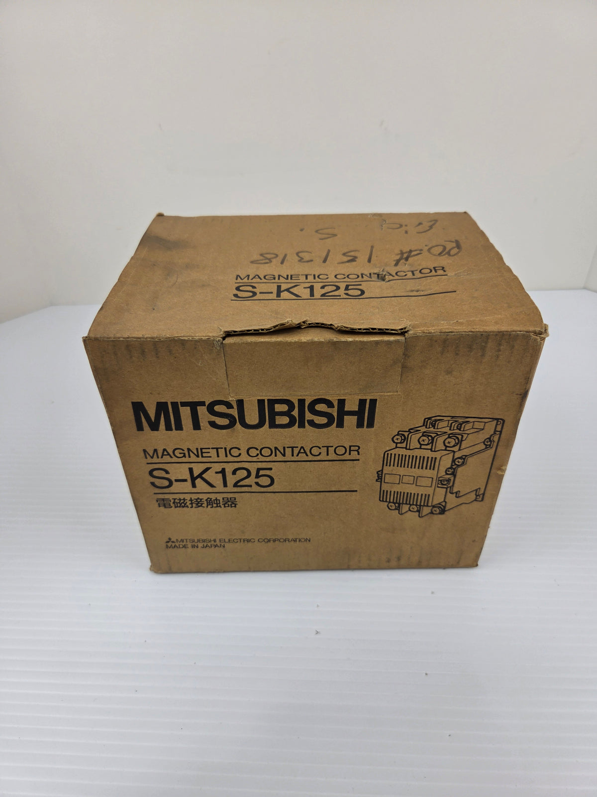 Mitsubishi S-K125UL Magnetic Contactor 125A 3-Pole 75HP 600V - FREE US Shipping