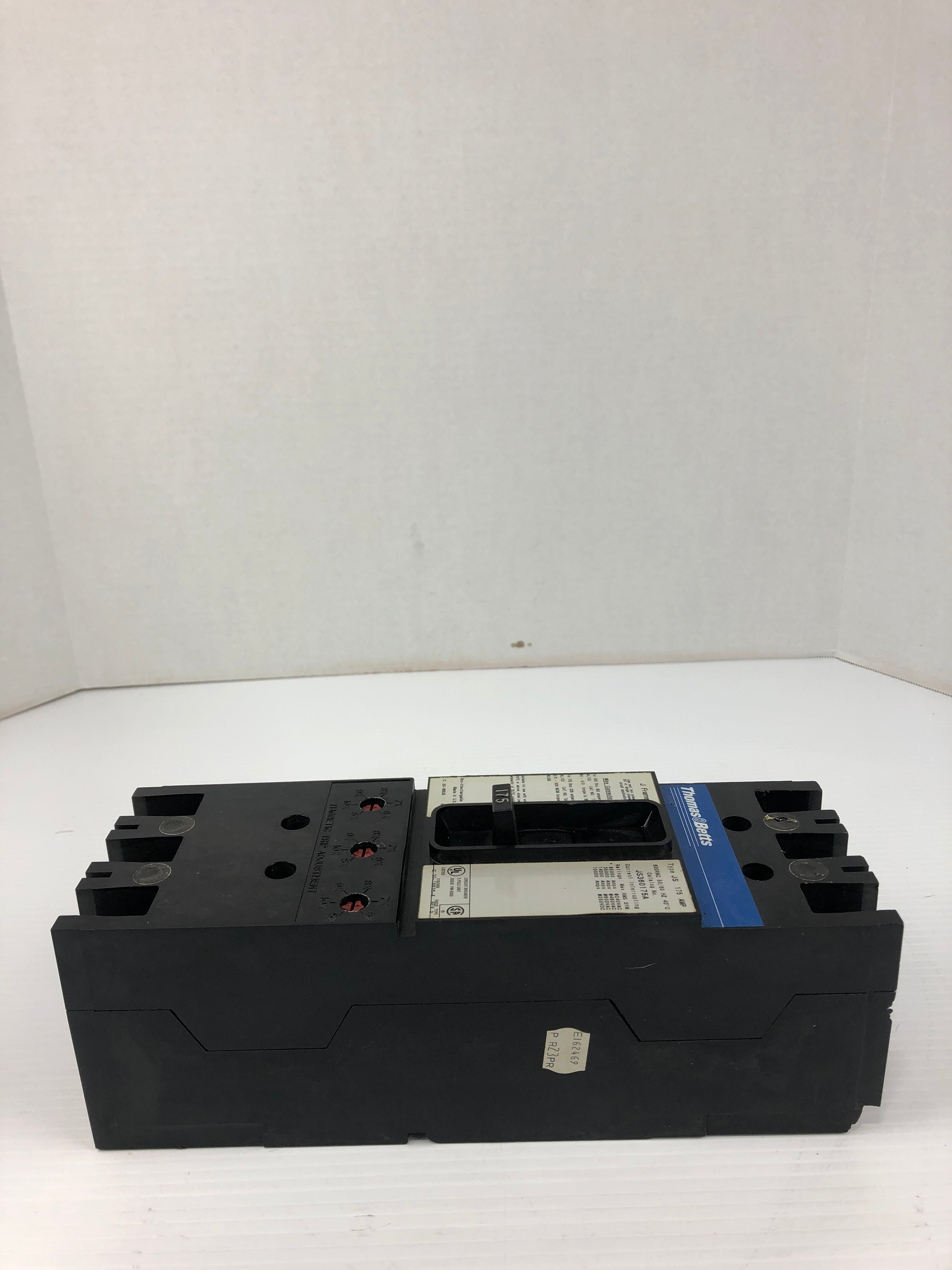 Thomas & Betts JS360175A Circuit Breaker J Frame 600VAC 175A 3P Type JS