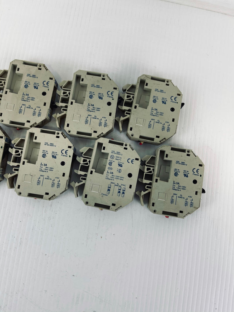 Lot of 7 Telemecanique Circuit Breaker GB2-CB08 3 Amp