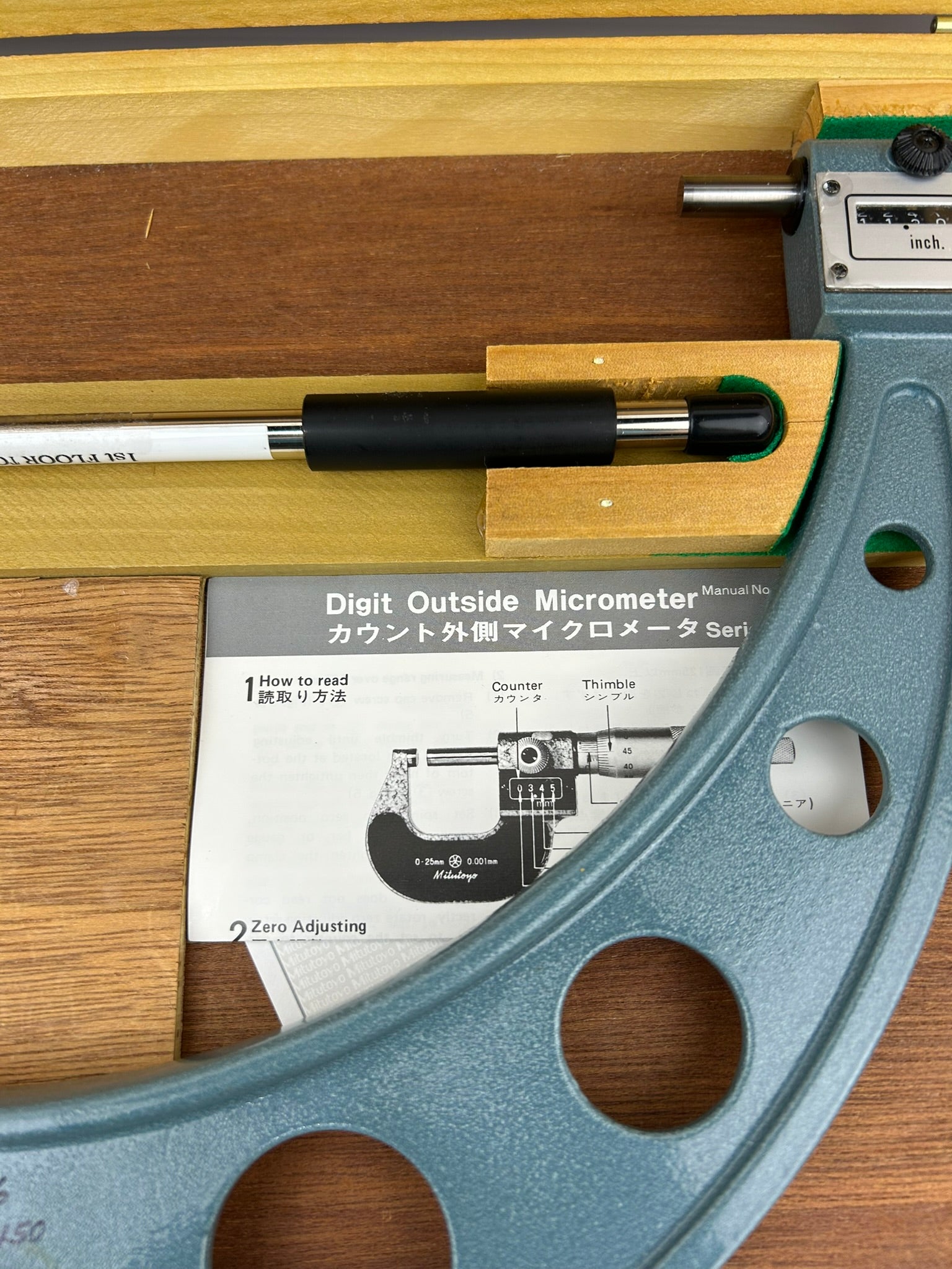 Mitutoyo 11-12" .0001" Micrometer
