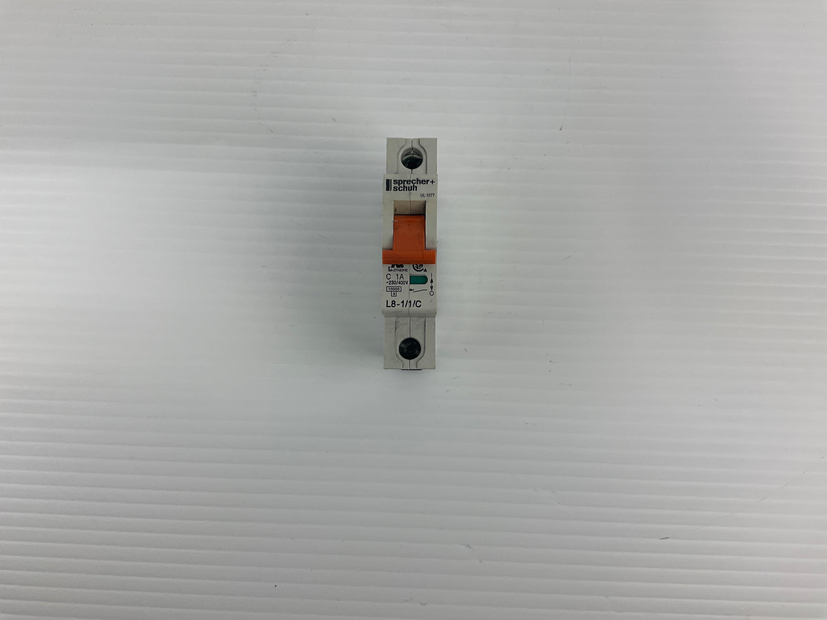Sprecher+Schuh L8-1/1/C Series C Circuit Breaker 1A 230/400V