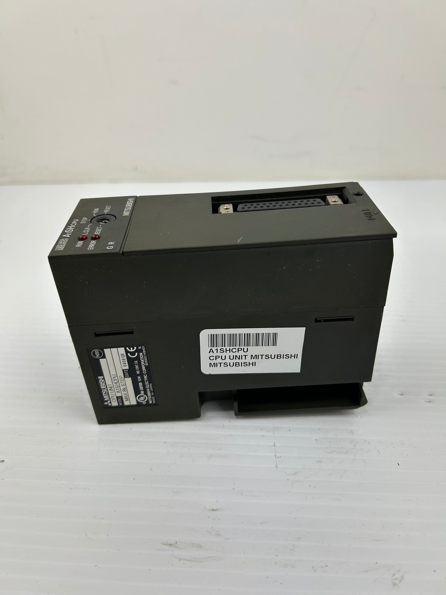 Mitsubishi A1SHCPU CPU Unit 8K Step PLC Module - No Key