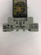 Square D 8501 Relay Type: RS14 Ser. B With Base Type: NR45 - Lot of 2