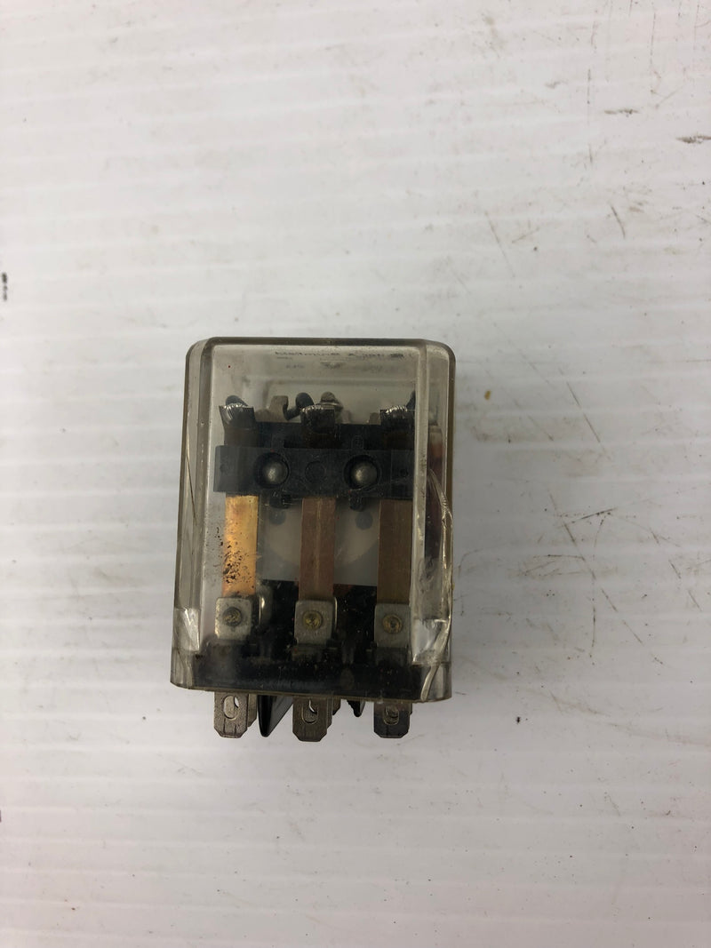 Potter & Brumfield KU-4699 Relay 120V 50/60 Hz - Cracked