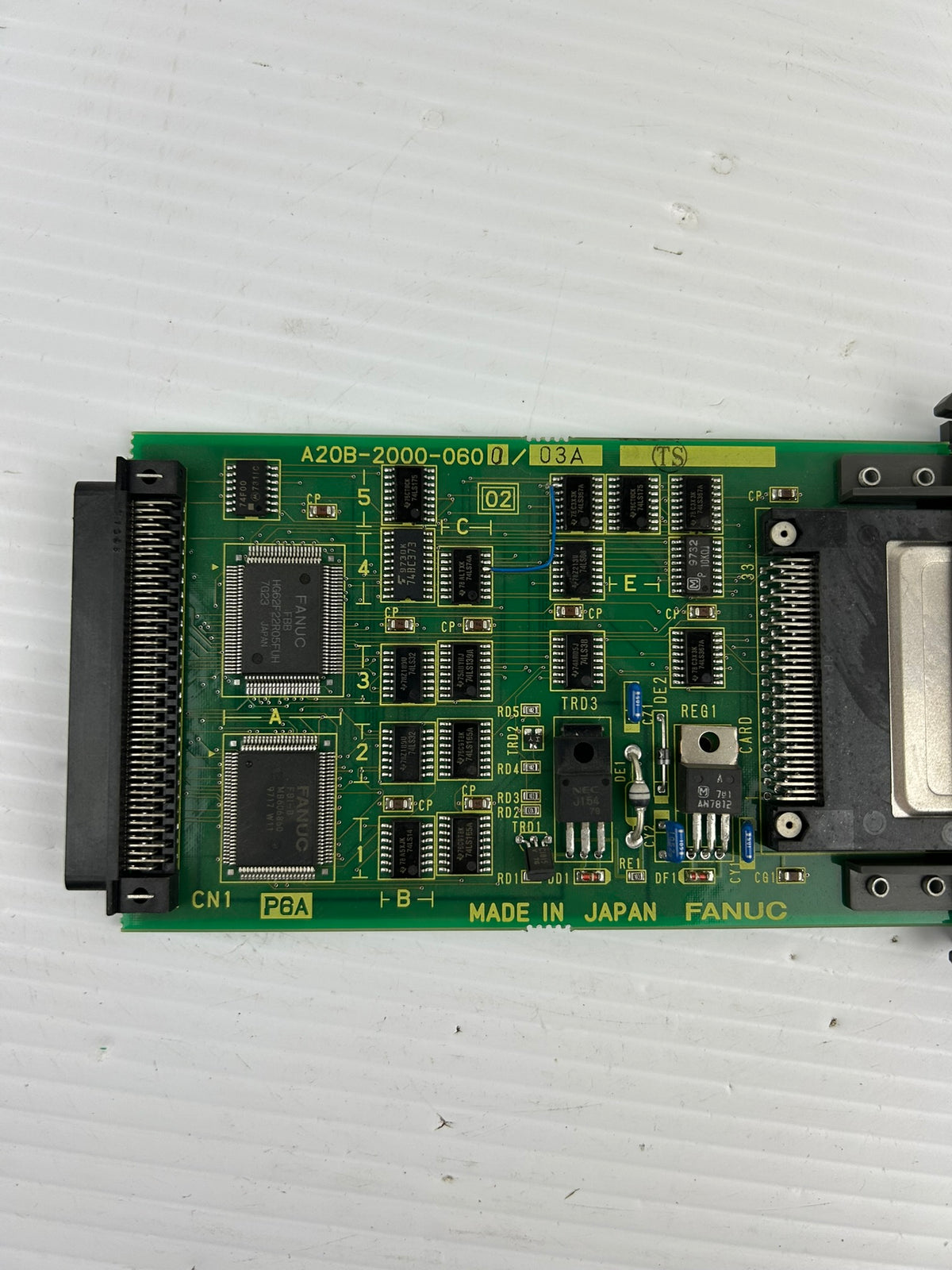 Fanuc A20B-2000-0600/03A RJ2 Robot Controller Memory Card Adapter PCB