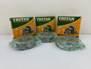 Tritan 6306 ZZ/C3 PRX Deep Groove Ball Bearing - Lot of 3