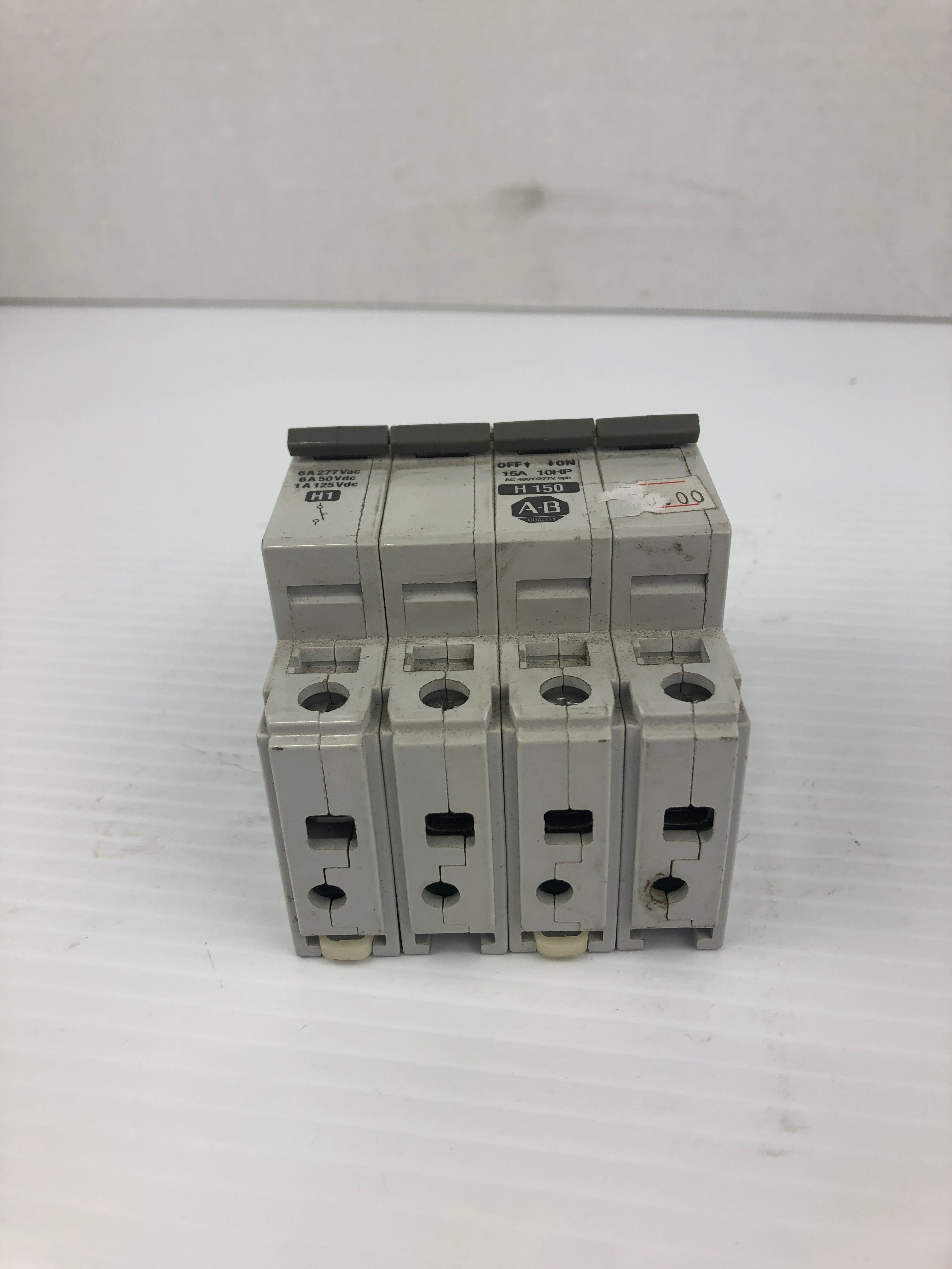 Allen Bradley H150 Circuit Breaker 1492-ACB 1492-CB3 4 Pole