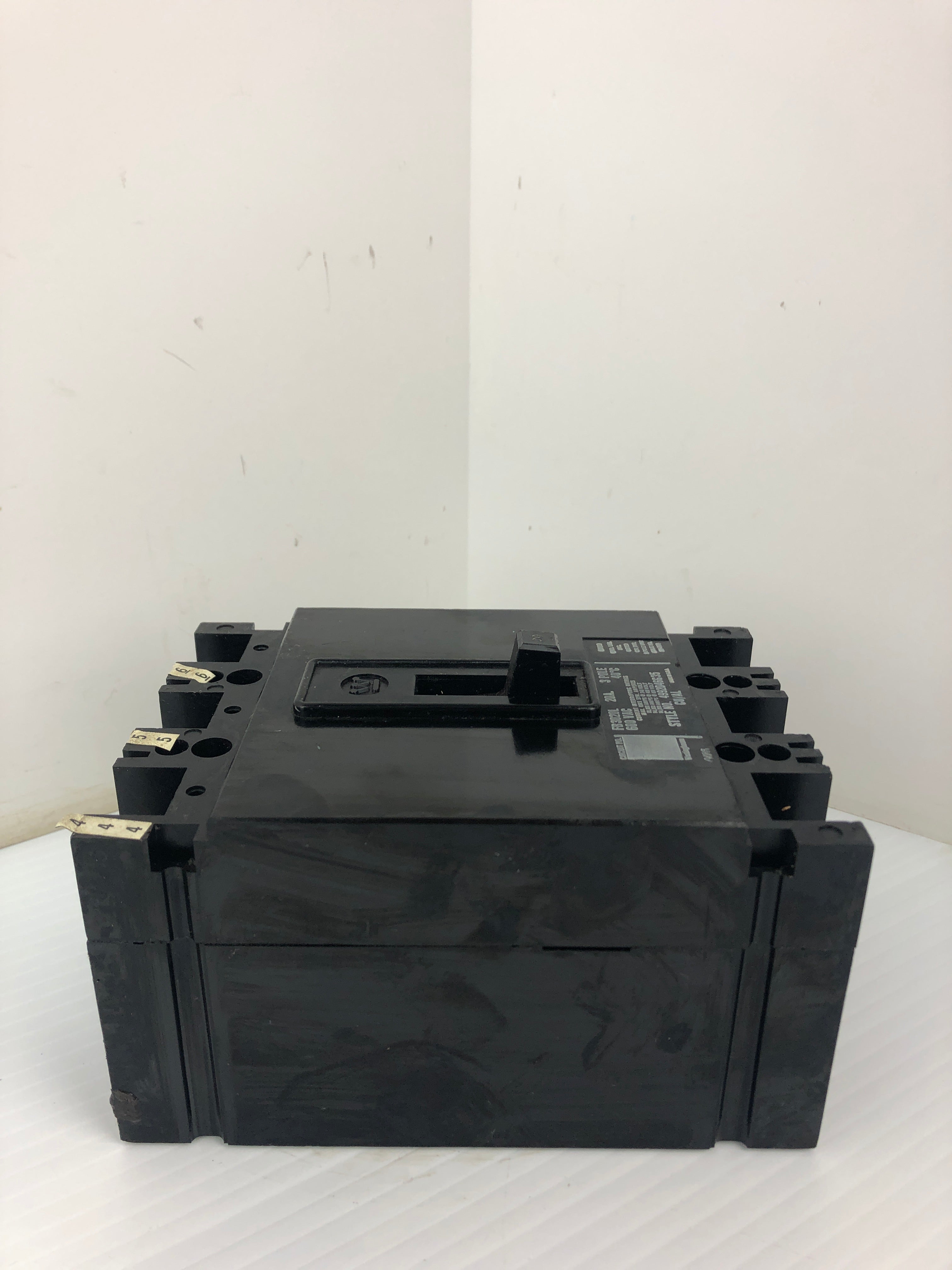 Westinghouse FB3020L Circuit breaker 600VAC 20A 3P