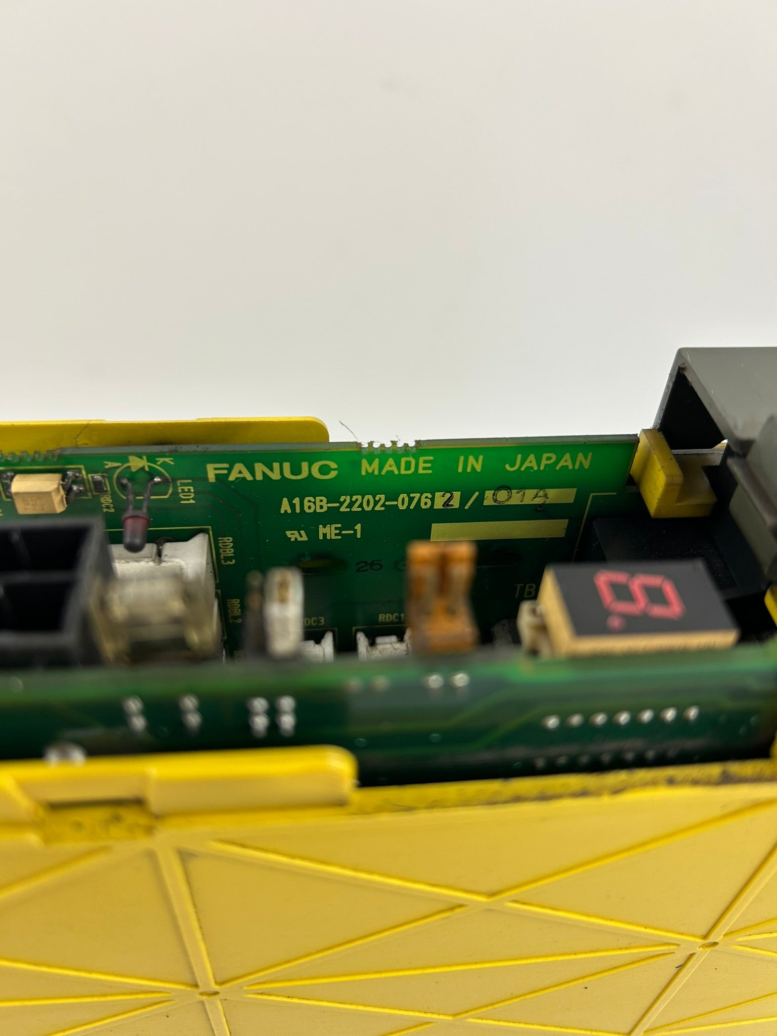 Fanuc A16B-2202-0762/01A Power Supply Module ME-1 - Missing Name Plate