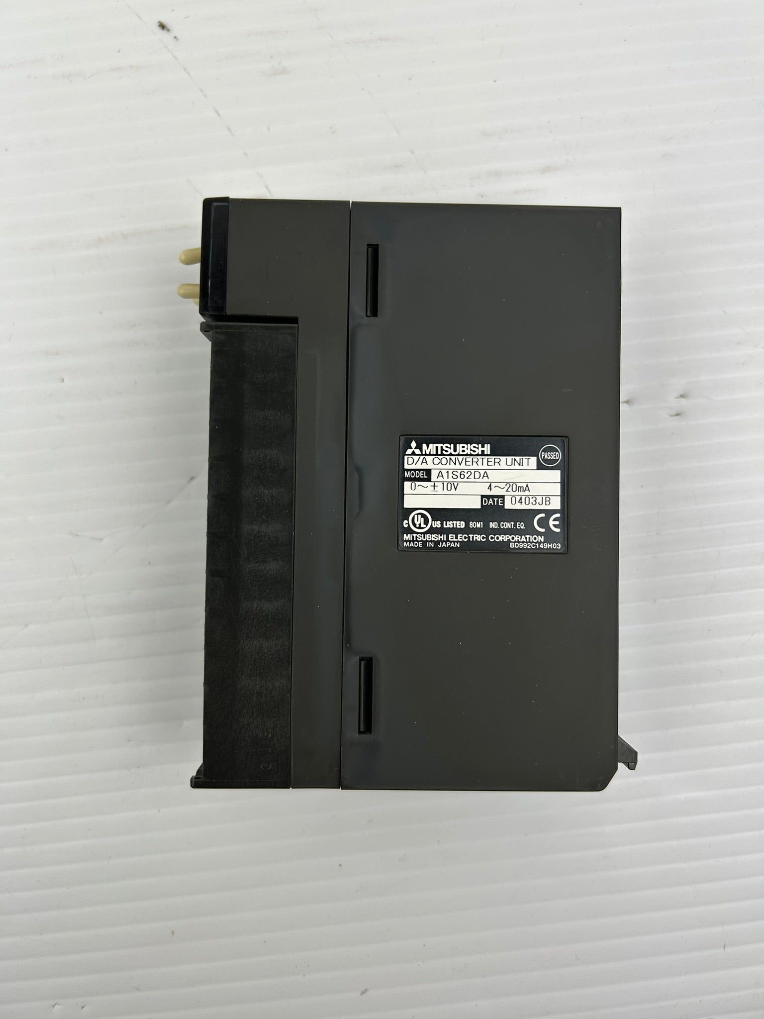 Mitsubishi A1S62DA D/A Converter Unit PLC Module 0~+/-10V 4~20mA