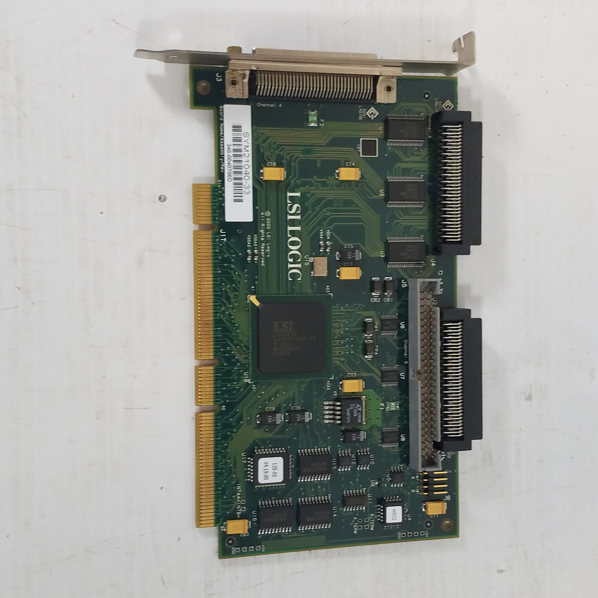 LSI Logic SCSI SYM21040-33 Controller Host Adapter Board