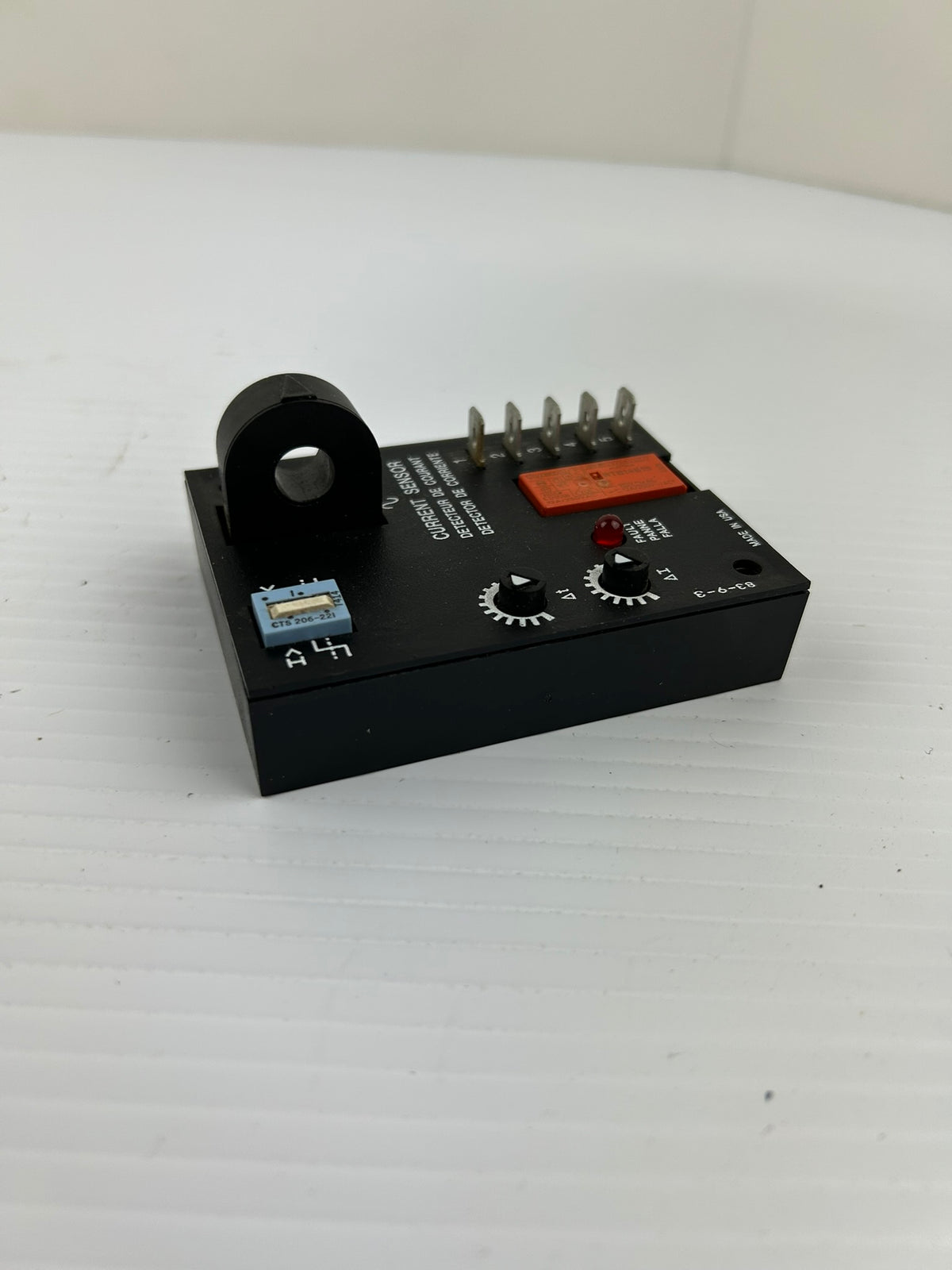 ABB SSAC ECS41BD Solid State Control AC Current Sensor Relay 2-20A 0.5-50 Sec
