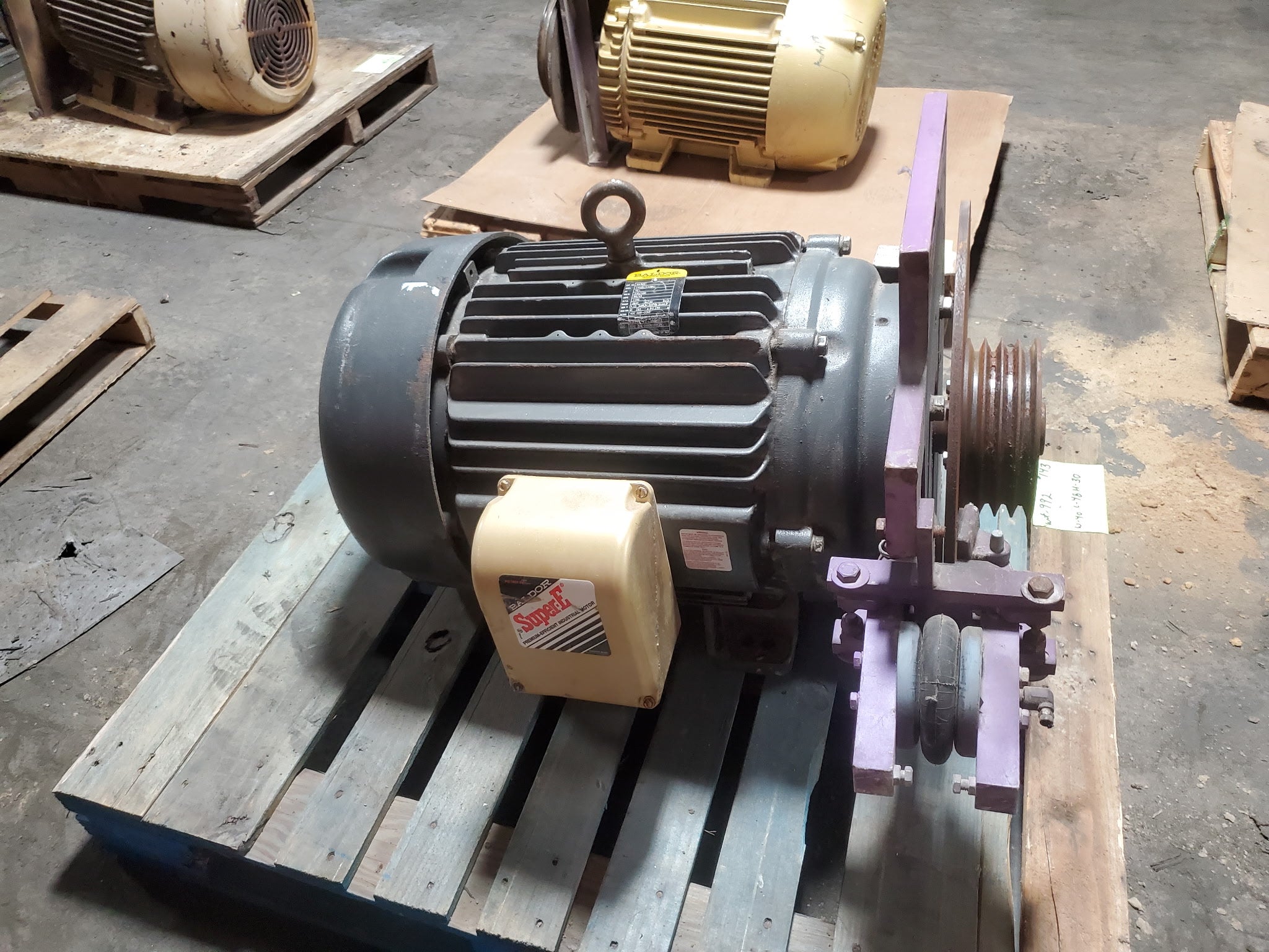 Baldor M4308T Industrial Electric Motor 40HP 230/460V 3PH TEFC 1185 RPM 364T
