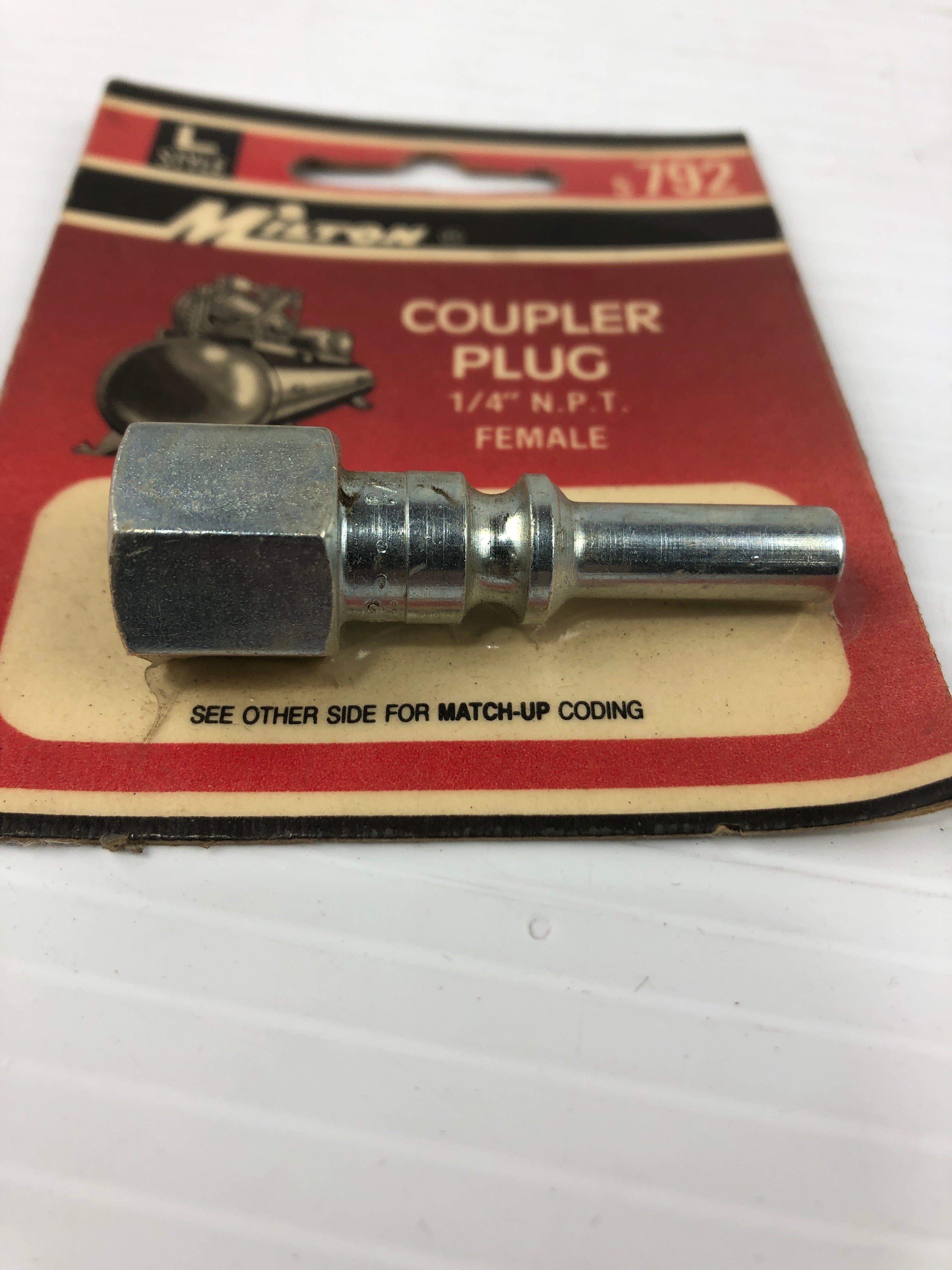 Milton S792 Coupler Plug 1/4" NPT Female