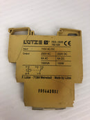 Lutze RE6-0026 Relay 760 026 110V - Lot of 2