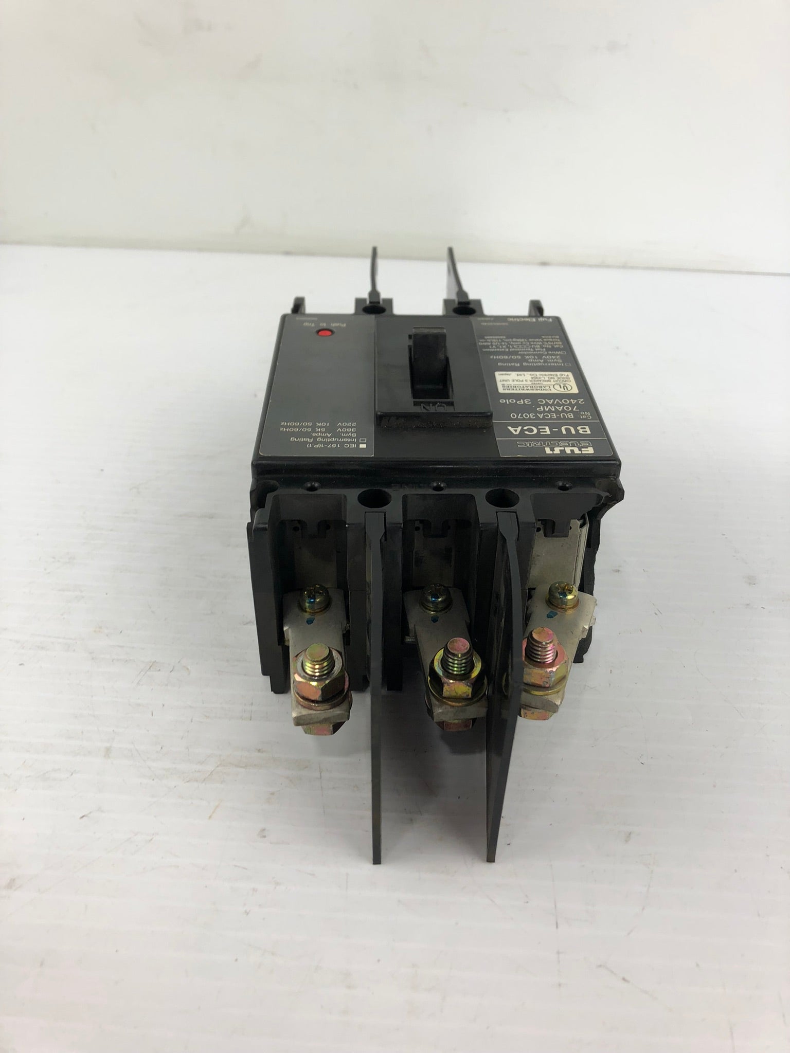Fuji Electric BU-ECA3070 Circuit Breaker 70Amp 240V-AC 3 Pole