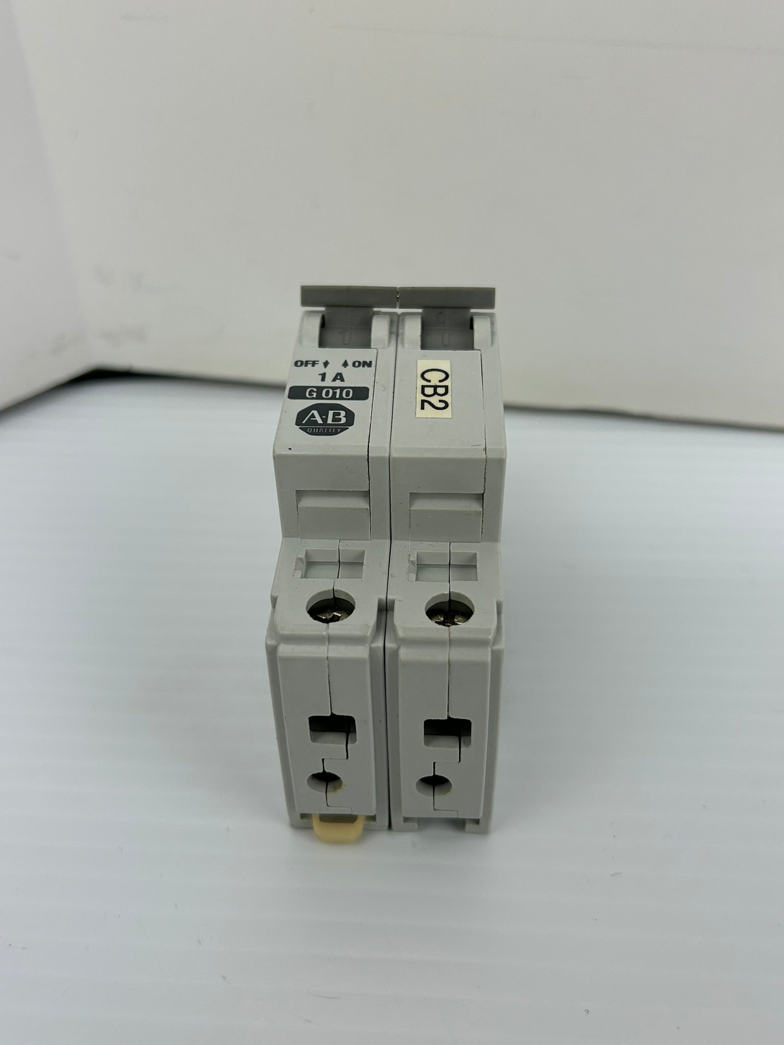 Allen-Bradley 1492-CB2 Circuit Breaker G010 Series B 1A 2P - Lot of 2