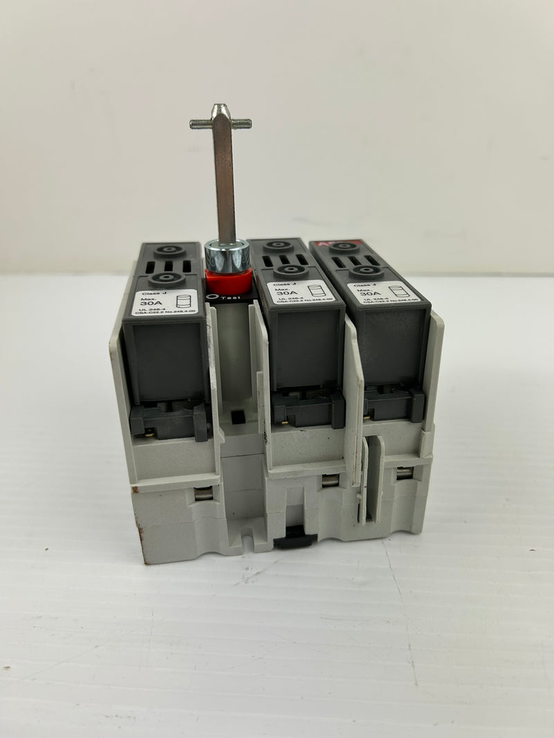 ABB OS30FAJ12 General Purpose Switch 600VAC 30A