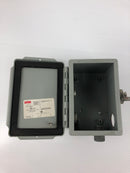 Hoffman A6044CH Industrial Control Panel Enclosure 6" x 4" x 4"