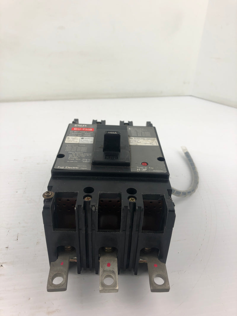 Fuji Electric BU-FHB Circuit Breaker BU-FHB-3150 600V 150A 50/60H 3P