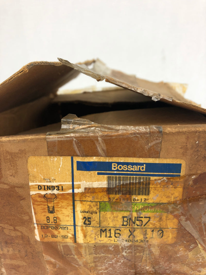 Bossard BN57 Bolt M16 x 110 - Box of 25 Bolts