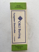 OKI Bering Tungsten Electrodes 1/16 Diameter 10 Pieces