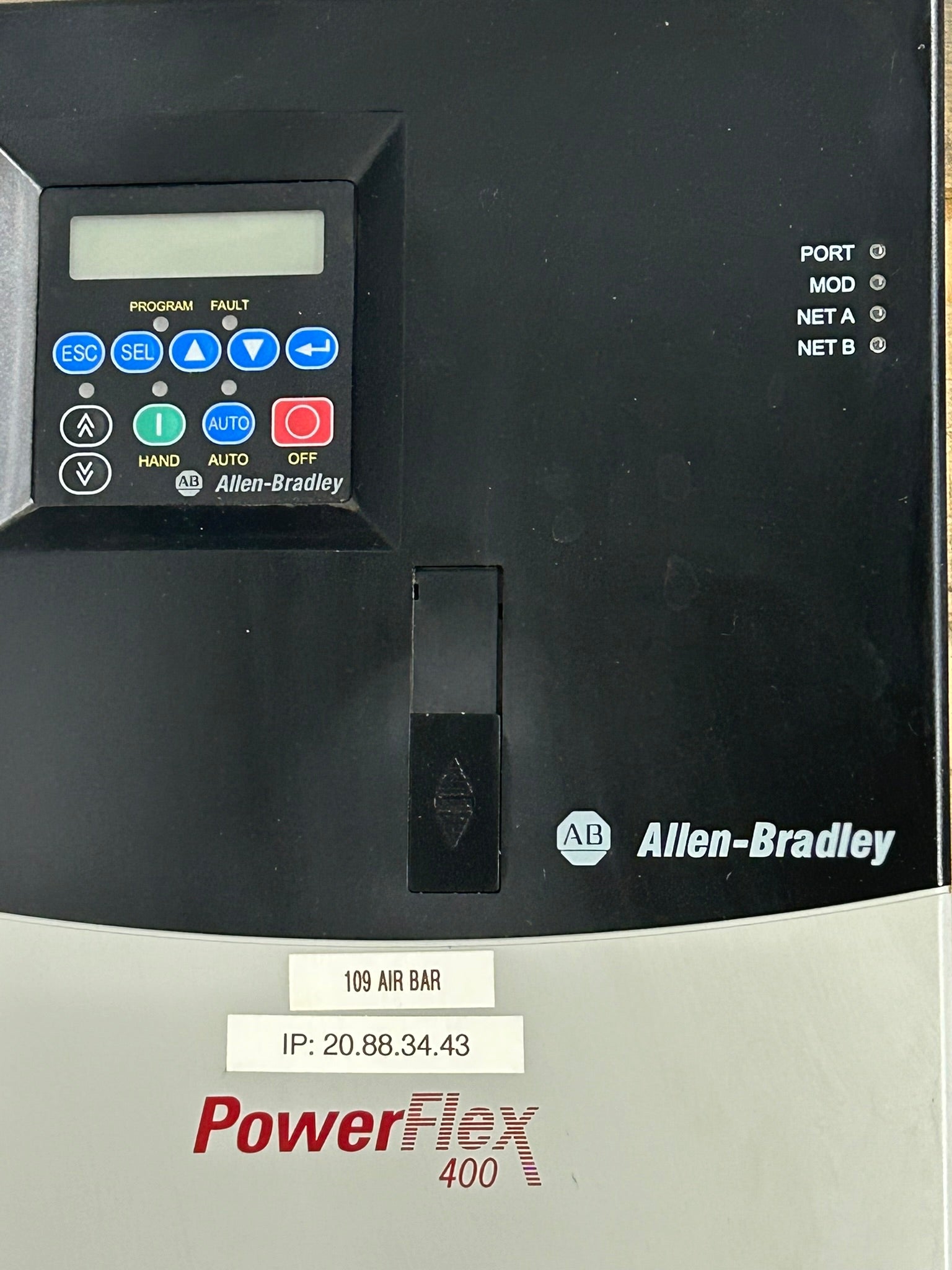 Allen Bradley 22C-D038A103 PowerFlex 400 AC Drive Series A